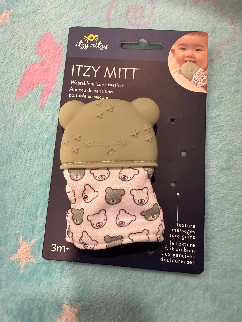 Navy "Mr. Nice Guy" Silicone Teether Set - Picture 4 of 4